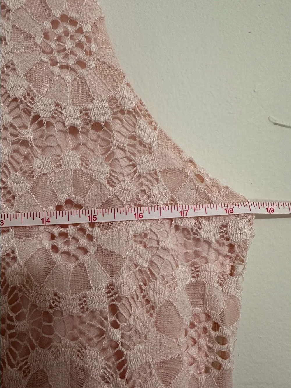Ronni Nicole Blush Pink Lace Sheath Dress | Women’s Size Small | Sleeveless